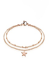 outstanding teeny-tiny rose anklet for babies        